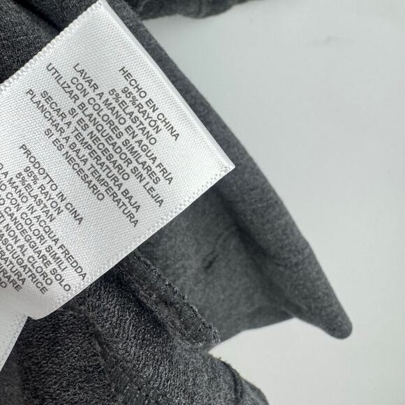 Joie Neville Knit One-Button Blazer Jacket Long Sleeve Heather Gray Size S NWT - Picture 9 of 12